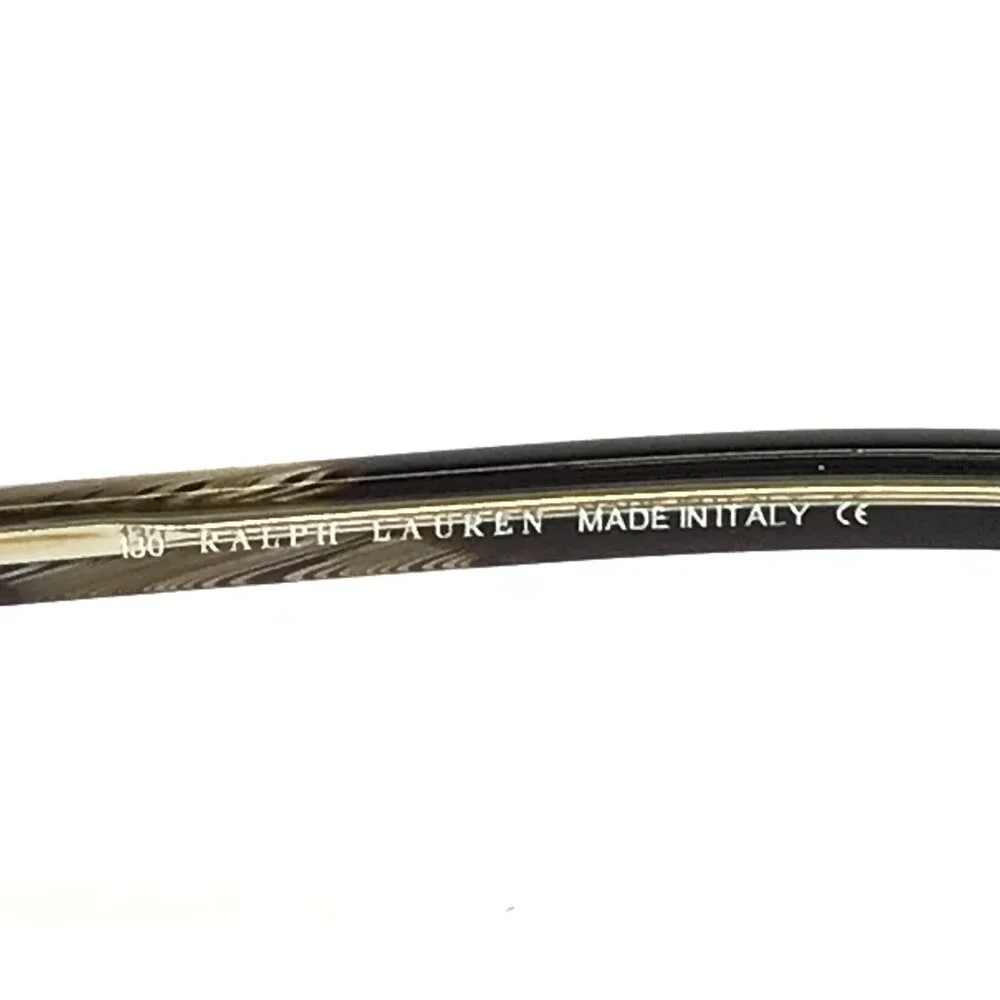 Vintage Ralph Lauren Petite Eyeglasses Frames RL1383 666 Brown Horn 47-14-130